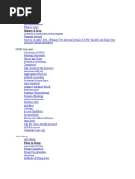 CoreJava 01 INDEX