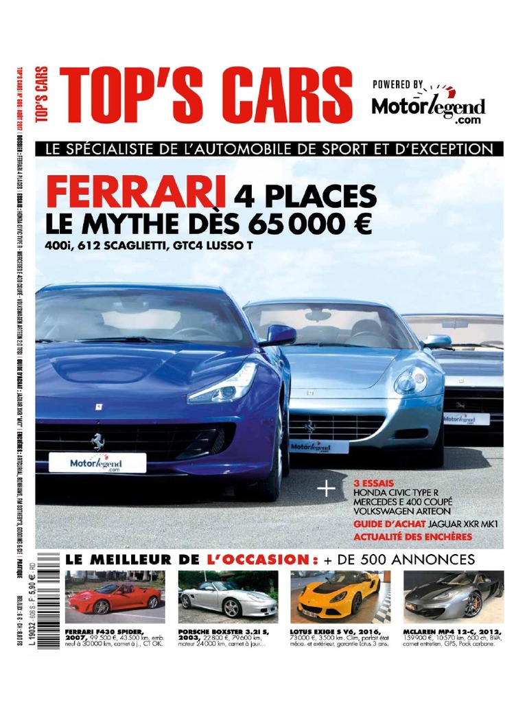 Tops Cars Magazine N°606 | PDF