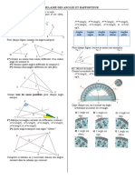 X 6-8-1 Vocabulaire Des Angles Et Rapporteur: A N R S U