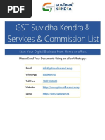 GST Suvidha Kendra Service - 3april - 2023