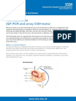 Amniocentesis QF PCR and Array CGH Tests 2830 PIL