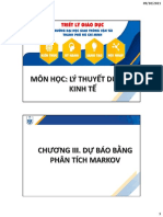 Chương 3 TL Ly Thuyet Du Bao Kinh Te