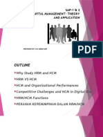 Human Capital Management: Theory and Application: Prepared by Eva Andayani