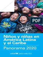 Niños y Niñas en America Latina y El Caribe 2020