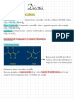 Dienos: Clasificación y Estabilidad Relativa