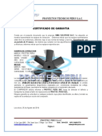 Certificado de Garantia Sima Solution VC0280