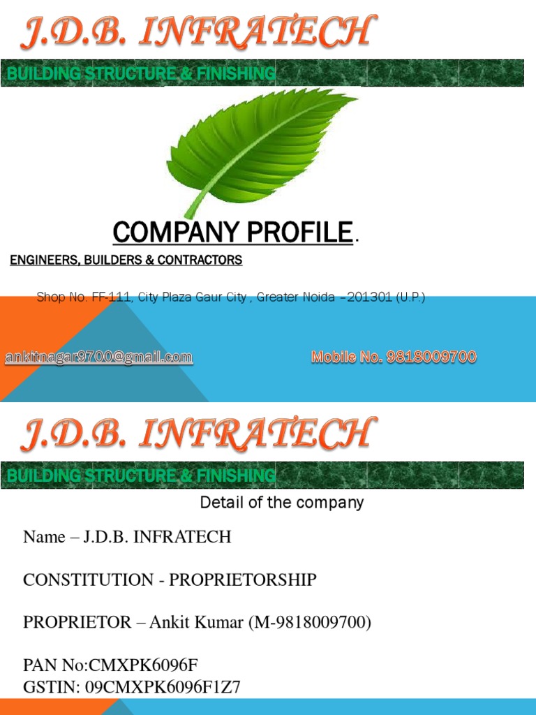 Company Profile.: Engineers, Builders & Contractors Shop No. FF-111 ...