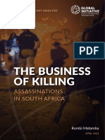 Rumbi Matamba the Business of Killing Assassinations in SA. April23