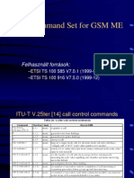 AT Command Set For GSM ME: Felhasznált Források