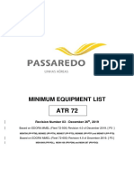 Minimum Equipment List: Revision Number 03 - December 26, 2019