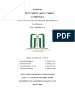 Makalah Hipotesis Untuk 2 Sampel Varians Dan Proporsi