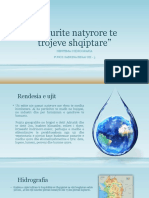 "Pasurite Natyrore Te Trojeve Shqiptare": Nentema: Hidrografia Punoi: Sabrina Begaj Xii - 3