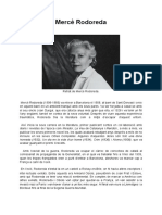 Mercè Rodoreda: Honrada (1932), Un Dia en La Vida D'un Home (1934), Crim (1936) I Aloma (1938), Que Va