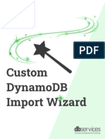 Custom DynamoDB Import Wizard - DB Services