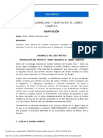 Caso PR Ctico Vulnerabilidad y Adaptaci N Al CC Viviana Duchicela PDF