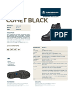 Ficha Tecnica Bota de Seguridad Comet Black Bata