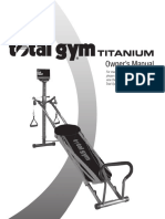 Total Gym Titanium - Manual