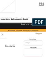 Cuaderno de Trabajo LABORATORIO DE INNOVACIÓN SOCIAL