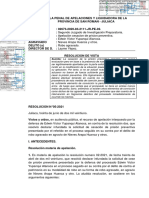 Edwin Víctor Yupanqui Alanoca.: Sumilla: La Cesación de La Prisión Preventiva Requiere Una Nueva