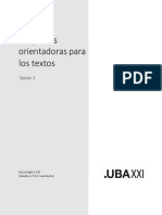 Preguntas Orientadoras para Los Textos: Sesión 3