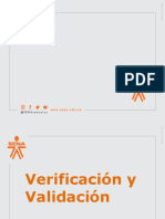 Verificación y Validación