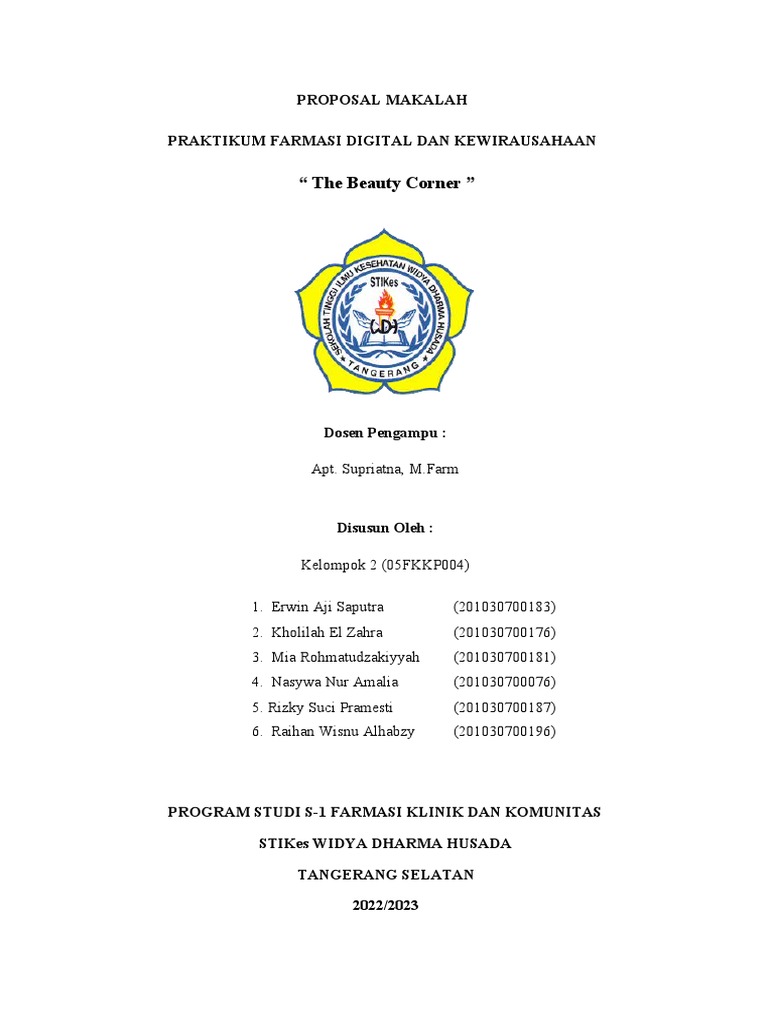 Kelompok 2 (5D) Proposal Penjualan Dan Proposal Seminar | PDF