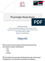 Physiologie Respiratoire: Guillaume Carteaux