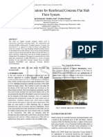 Flat Slab Design Considerations