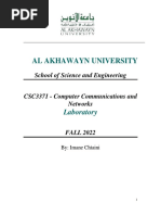 Imane ChtainiLab-Sheet - CSC3371-Fall 2022 - 80083