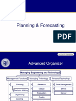 2.1 (Chap 4) Planning & Forecasting