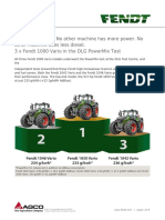 Trator Fendt Vario Menor Consumo