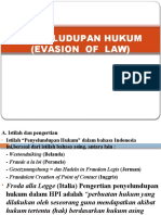 Penyeludupan Hukum (Evasion of Law)