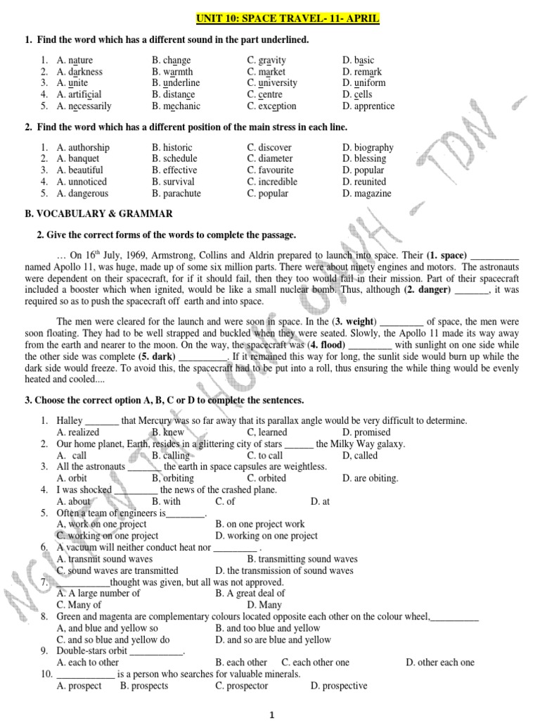 Unit 10 11 12 Pdf Planets Sun