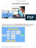 GRO - Gerenciamento de Riscos Ocupacionais