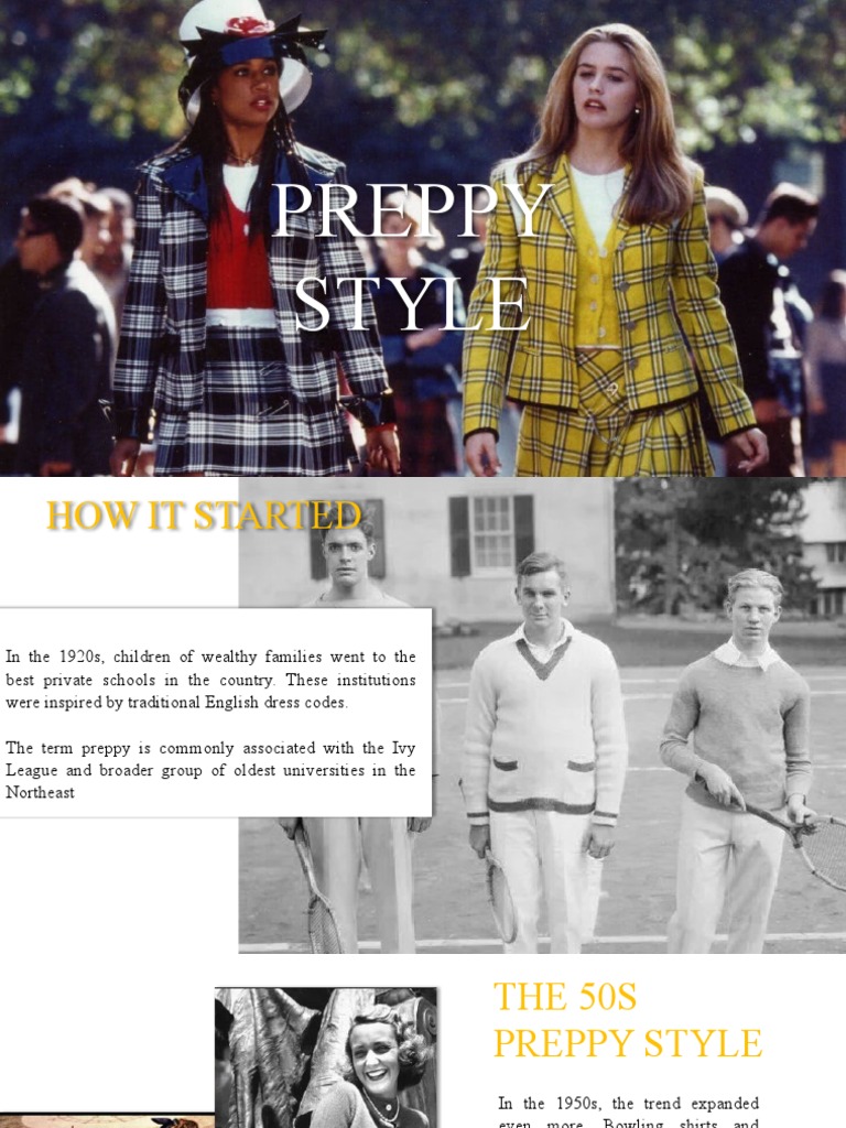 1950s Preppy Style Guide | PDF | Foreign Language Studies | Lifestyle