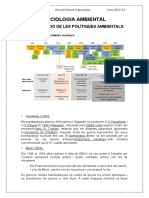 Apunts - Evolució de Les Polítiques Ambientals - SOCIOLOGIA AMBIENTAL