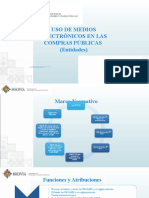 Uso de Medios Electrónicos en Las Compras Públicas (Entidades)