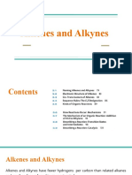 Alkenes and Alkynes: Structure, Naming, and Reactions
