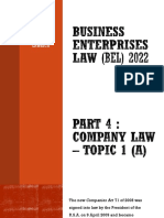 Part 4 - Topic 1 (A) Companies