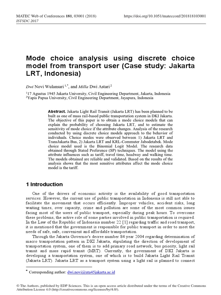 Jurnal Bahasa Inggris Kelompok 1 Pdf Statistical Theory Methodology