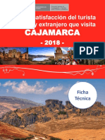 Nivel de Satisfacción Del Turista Nacional y Extranjero Que Visita - 2018