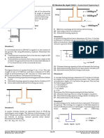 Geotechnical Engineering Review: Retaining Walls, Bearing Capacity, and Stress Distribution