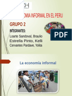 Economia Informal en El Peru 