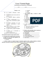 Evaluación de Ciencias Naturales Liceo Victoria Regia