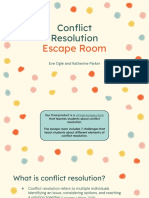 Ped3144 Final Product Conflict Resolution Escape Room 1