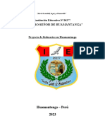 "Nuestro Señor de Huamantanga": Institución Educativa N°20277