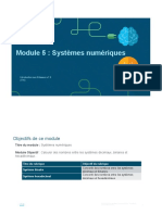 Module 5: Systèmes Numériques: Introduction Aux Réseaux v7.0 (ITN)