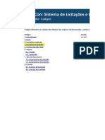 Licitacon: Sistema de Licitações E Contratos: E-Validador: Códigos