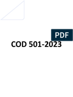 Cod 501-2023