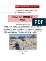 Caratula Del Plan 2023 GRT - Acceso Al Cementerio de Gal